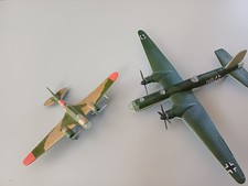 Listing image for Diecast Model Aircraft 1:144 WWII Bomber Pair X2 Heinkel He177 & Tupolev SB2