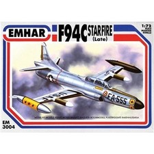 Listing image for Emhar 3004 F-94C Starfire, Late 1:72 Model Kit