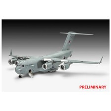 Listing image for Revell Boeing C-17A Globemaster III RAF Military Aircraft Plane Model Kit 03747
