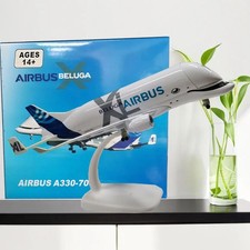 Listing image for 20cm A330 Airbus Beluga With Wheels Metal Aircraft Plane Model Gift