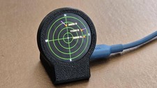 Listing image for Live Plane Radar – Real-Time Aircraft Tracker, Round Desktop Display, WiFi