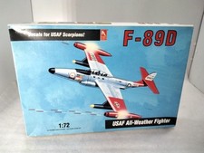 Listing image for Hobby Craft 1:72 USAF All Weather Fighter F-89D model aircraft kit HC1374