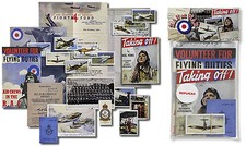 Listing image for RAF at War nostalgic memorabilia pack containing interesting replica items