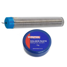 Listing image for SOLDERING KIT - SOLDER with FLUX - Electrical - Model Engineering Mamod - DIY