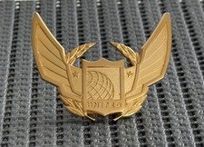 Listing image for United Airlines Pilot Cap Badge! RARE!