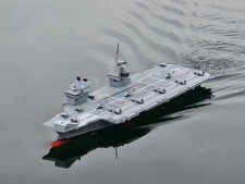 Listing image for HMS Queen Elizabeth aircraft carrier For RC conversion 1/200 model