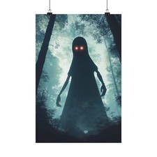 Listing image for Flatwoods Monster Poster – Legendary Cryptid Poster for UFO & Folklore Fans