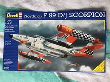 Listing image for Vintage 1990’s Revell Northrop F-89 D/J Scorpion Jet 1:72 Scale Model Kit 4320