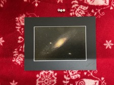 Listing image for RARE VINTAGE MOUNTED ART PRINT , ASTRONOMY ANDROMEDAGALAXY , 1970s
