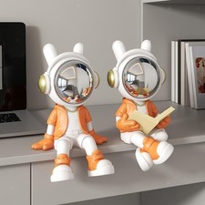 Listing image for Astronaut Ornament Tabletop Ornament Resin Collectible Shelf Decoration